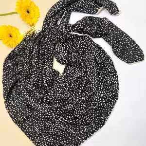 کالکشن جدید پاییزی روسری نخ پنبه اعلا دست دوز