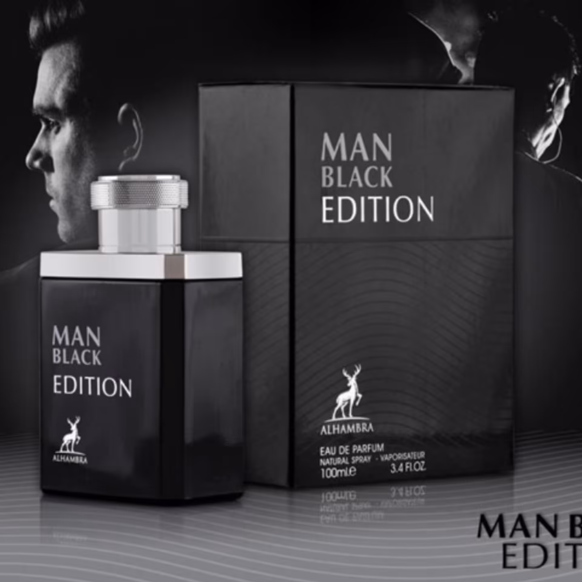 ادکلن مونت بلانک یا مونت بلان یا من بلک از شرکت الحمبرا