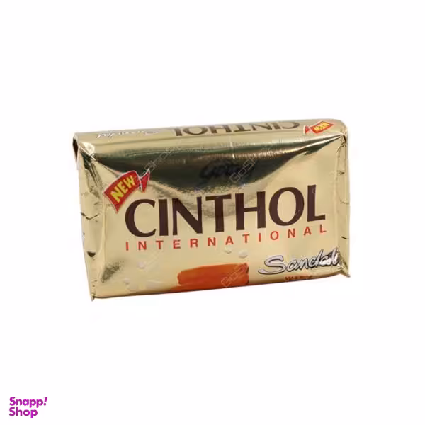 صابون ضد لک و ضد چروک سینثول (Cinthol) مدل زردچوبه وزن 125 گرم
