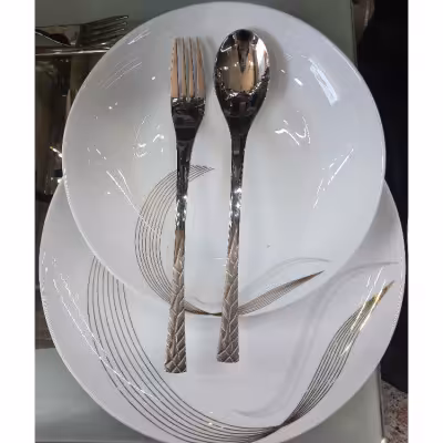 سرویس قاشق و چنگال یونیک 24نفره کد3