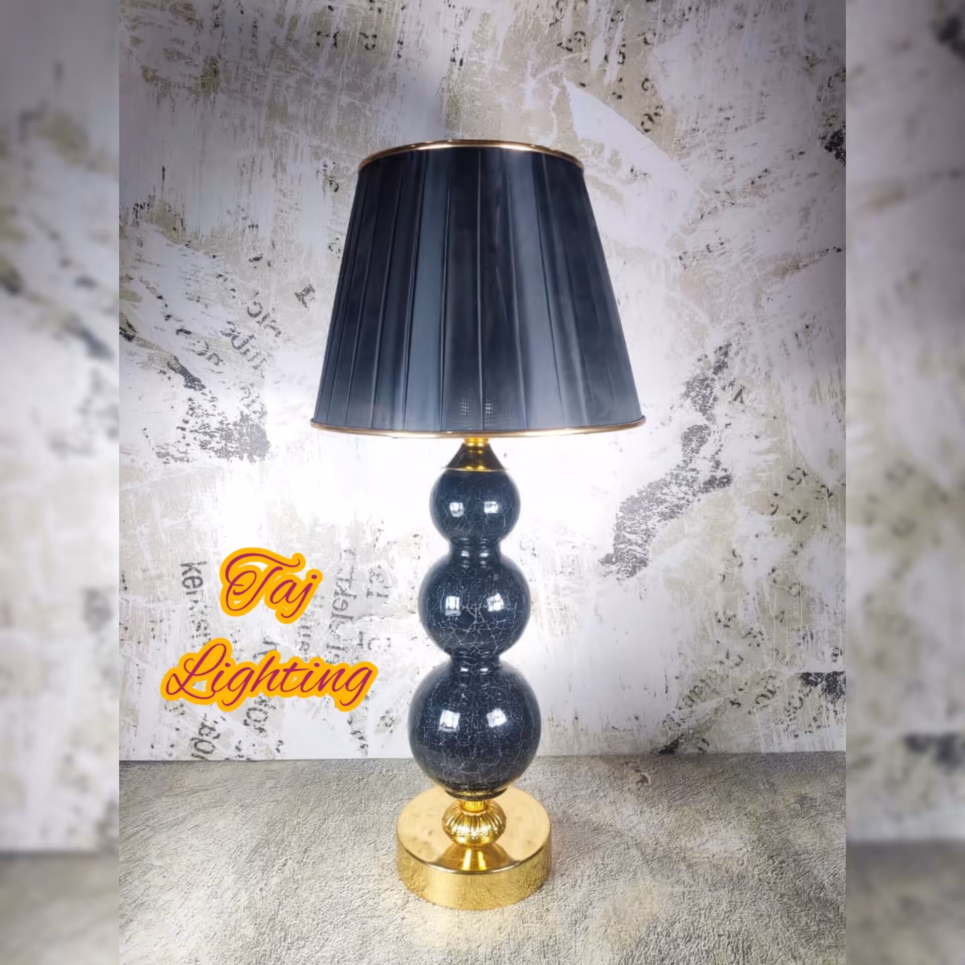 آباژور رومیزی طرح سه گوی نوک مدادی