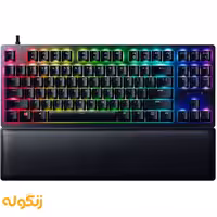 کیبورد گیمینگ Razer Keyboard HUNTSMAN V2 TKL PURPLE SWITCH - زنگوله
