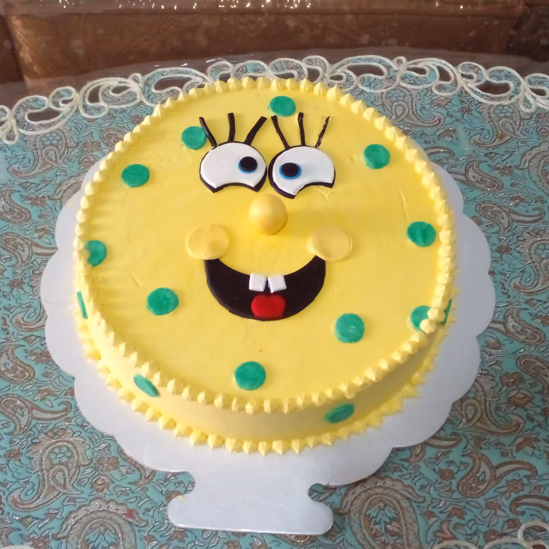 کیک باب اسفنجی