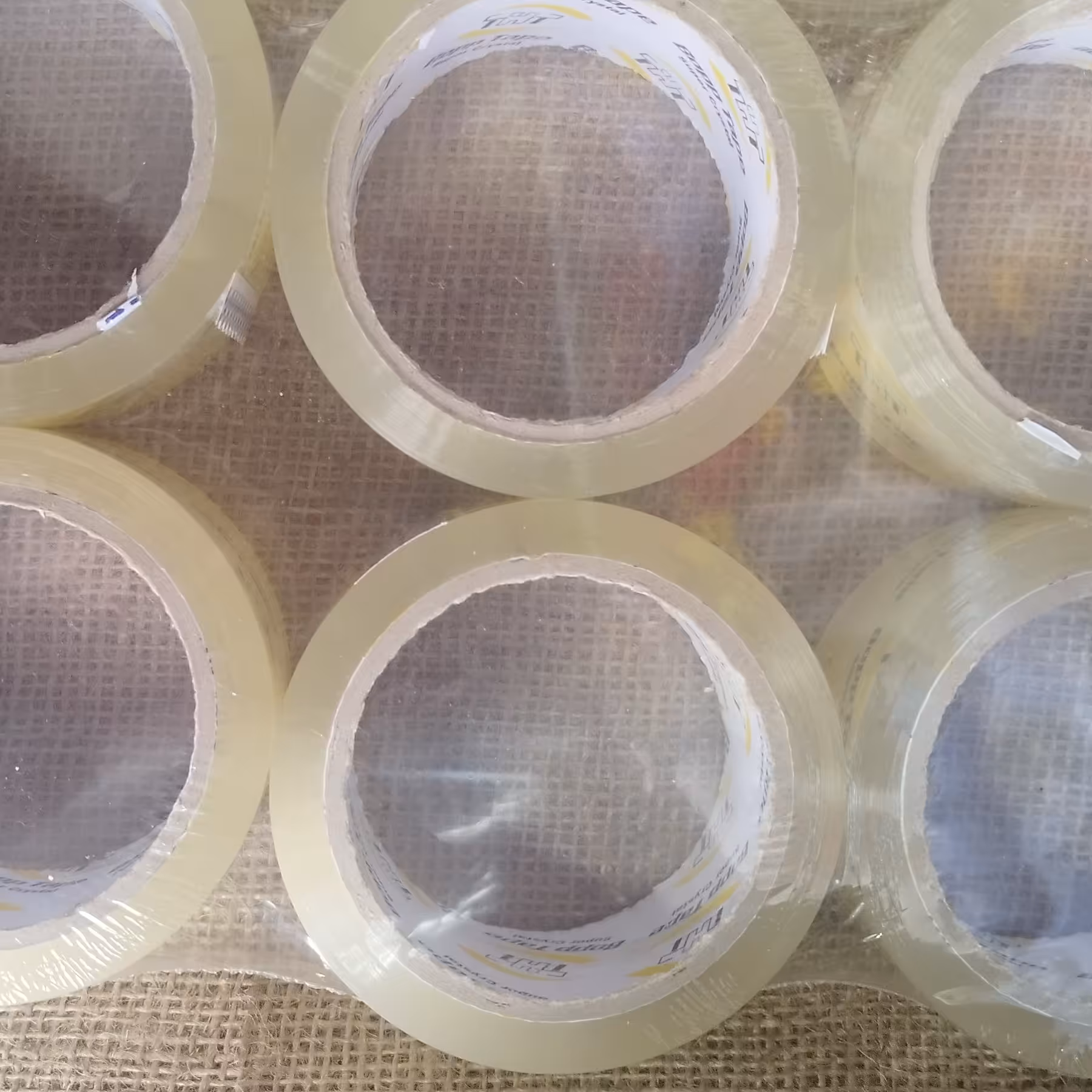 چسب پهن شیشه ای (پک 6عددی)