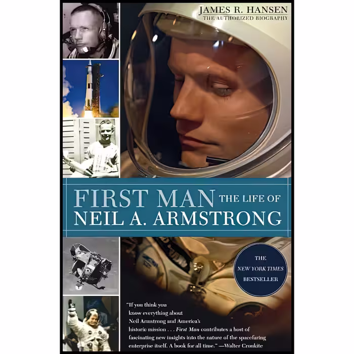 کتاب زبان اصلی First Man اثر James R Hansen انتشارات Simon  Schuster