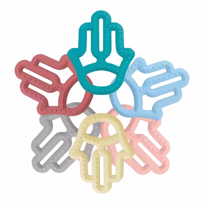 دندان گیر سیلیکونی نوزاد طرح دست مینیک اوی اوی MinikOiOi