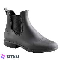 نیم بوت لاستیکی سوارکاری بزرگسال فوگانزا مدل Fouganza 100