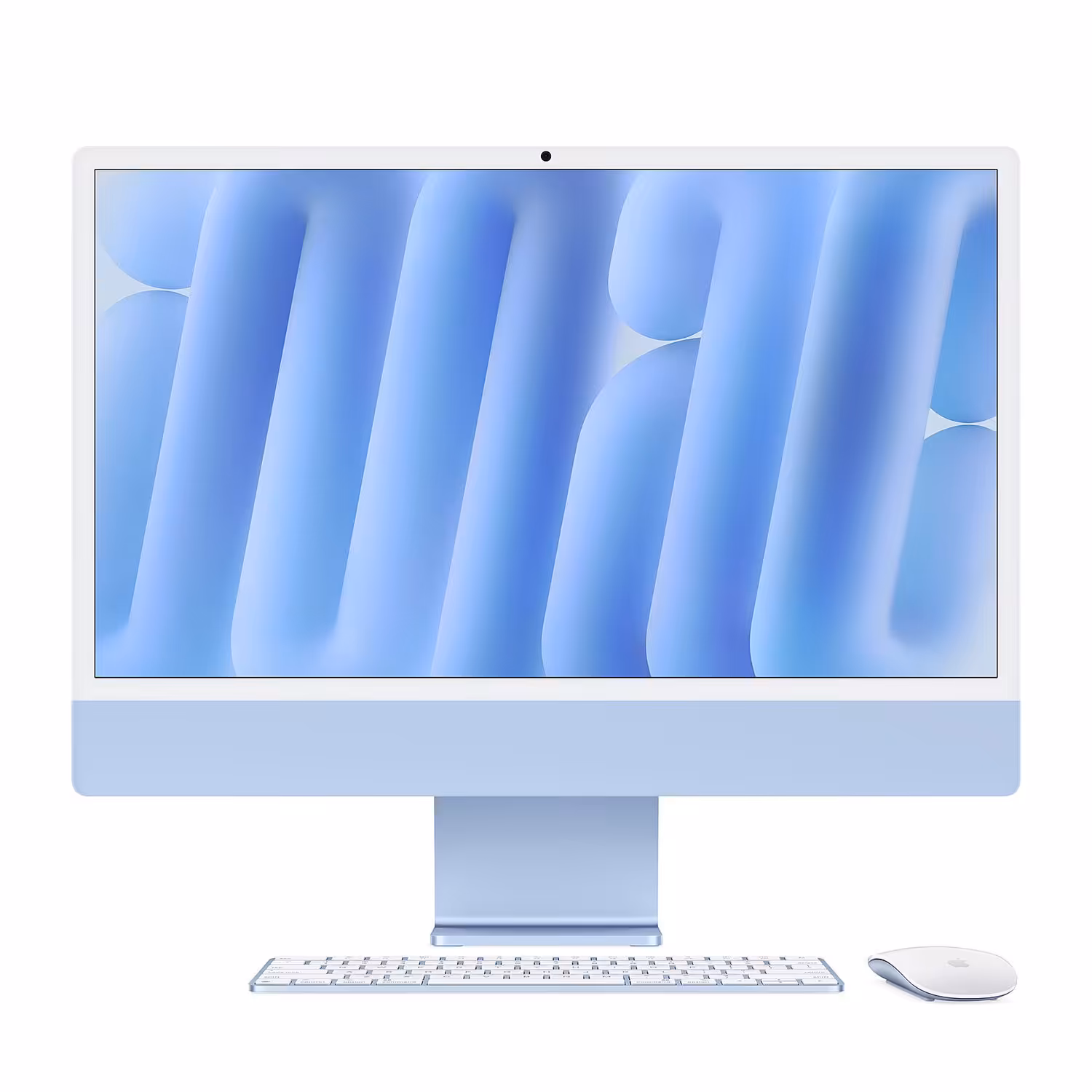 آیمک 24 اینچی اپل مدل iMac MWUF3 2024 Blue M4-16GB RAM-256GB SSD