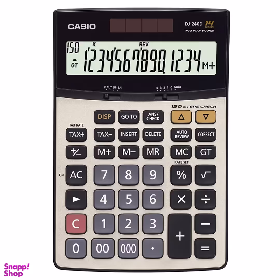 ماشین حساب کاسیو DJ-240D