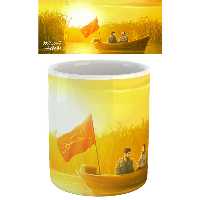 ماگ افرا توس طرح شهدا 1 سردار سلیمانی کد mug122