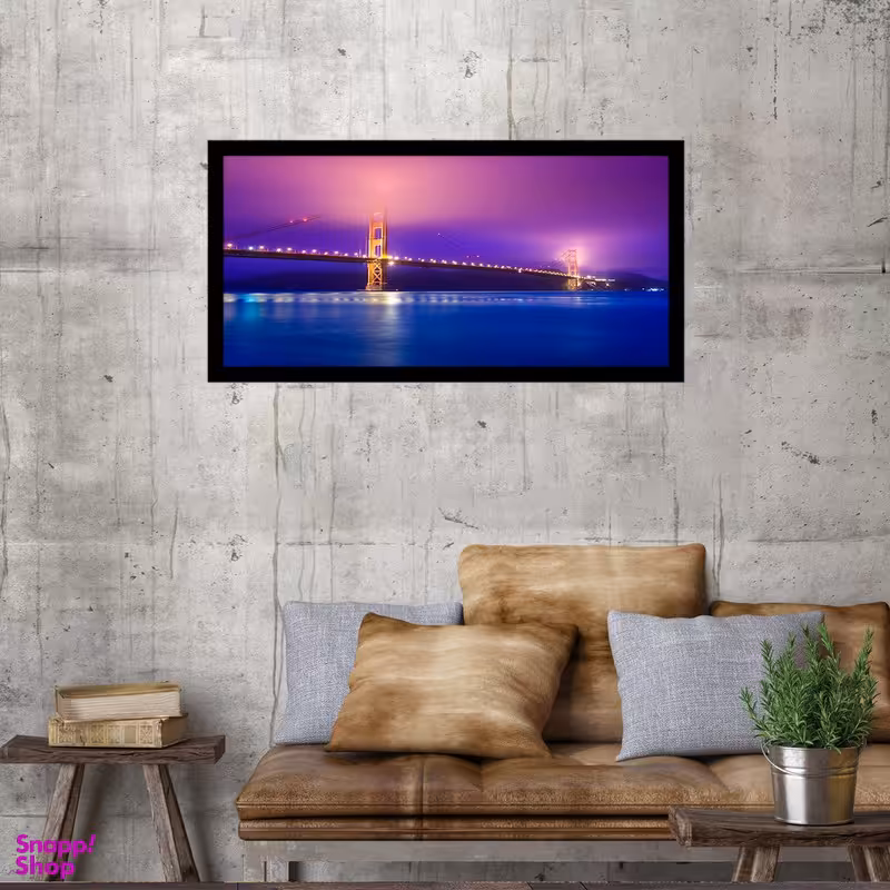 تابلو بکلیت طرح دریا و پل کابلی مدل B-S2823