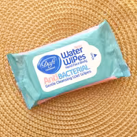 دستمال مرطوب پاک کننده دست و صورت آنتی باکتریال دافی 12برگ