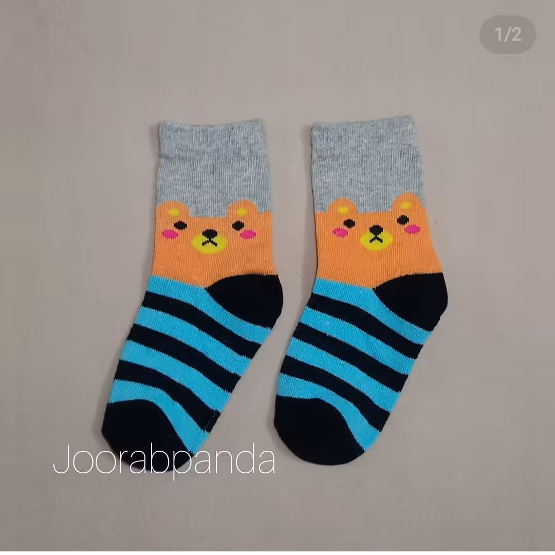 جوراب ساقدار بچگانه خرسی