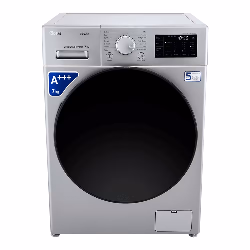 ماشین لباسشویی جی پلاس مدل GWM-M730T