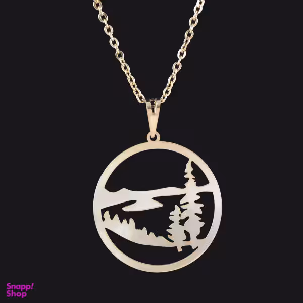 گردنبند طلا 18 عیار زنانه سانا گالری کد D10454