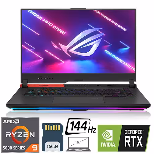 لپ تاپ ایسوس g513qm راگ rog g15 5900hs/16gb/1/3060