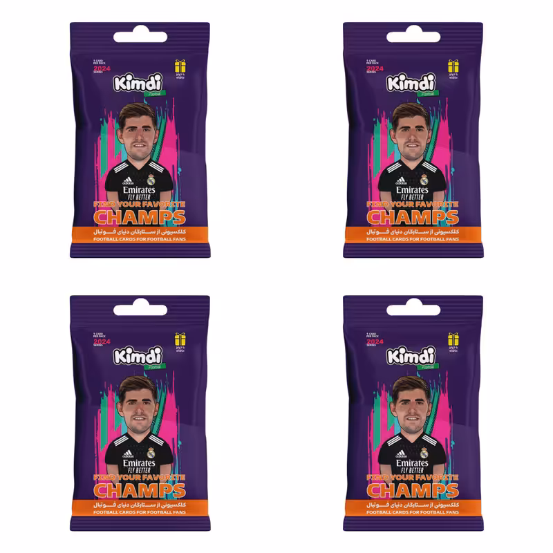 اسباب بازی شانسی کیمدی مدل چمپس بسته 4 عددی