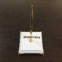 خودکار روکش طلا با باکس رومیزی و شناسنامه اصالت 