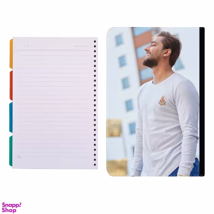 کلاسور طرح امیر مقاره کد 22 به همراه کاغذ کلاسور