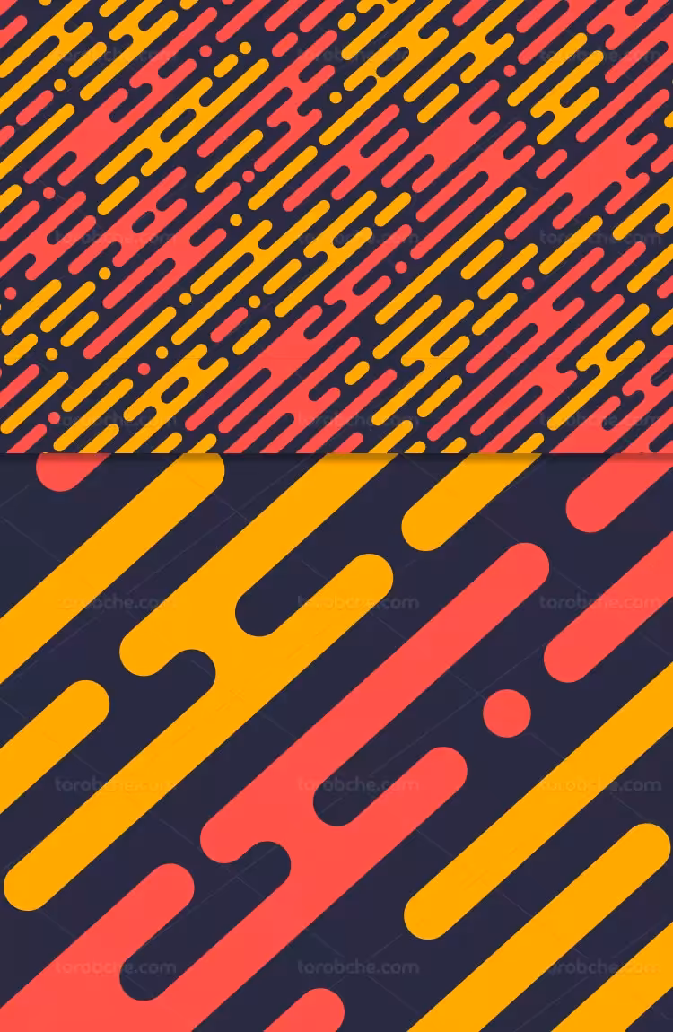 وکتور زمینه انتزاعی و رنگی | گرافیک با طعم تربچه