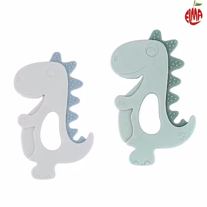 دندانگیر سیلیکونی طرح دایناسور کیکابو Kikkaboo