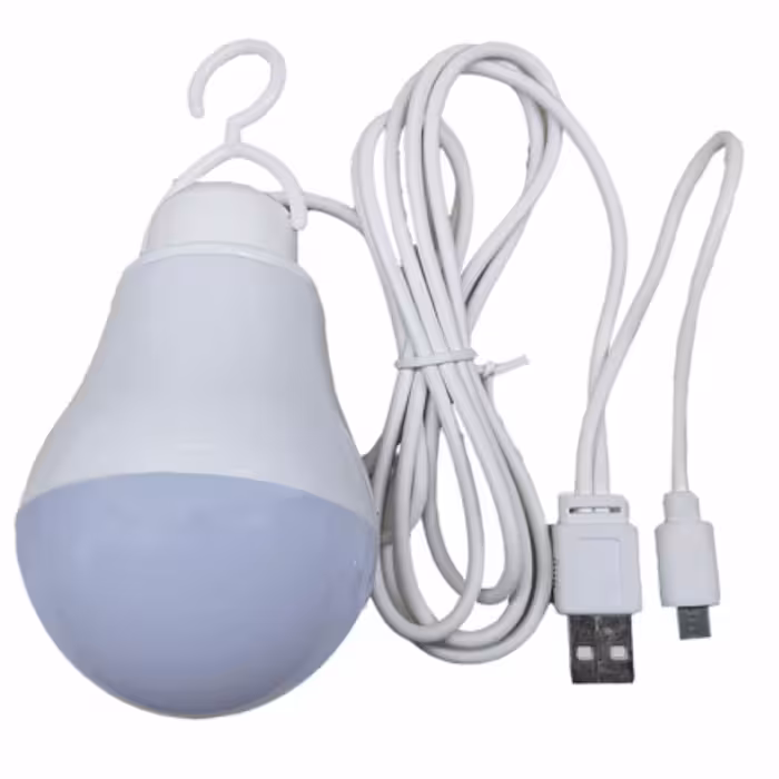 لامپ سیار USB و میکرو USB مناسب استفاده با گوشی - پاور بانک و سایر - 5ولت