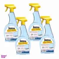 اسپری شیشه پاک کن جانسو مدل glasscleaner حجم 500 میلی لیتر مجموعه 4 عددی