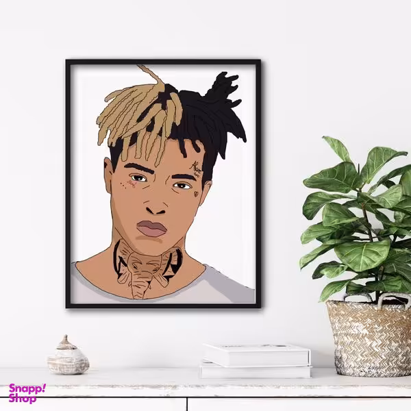 تابلو آتریسا طرح تنتاسیون xxxtentasion مدل ATt033