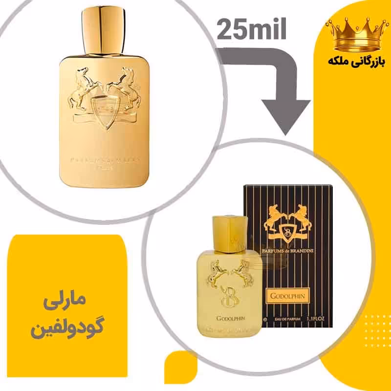 عطر  جیبی مارلی گودولفین 33 میل برندینی (De Marly Godolphin)