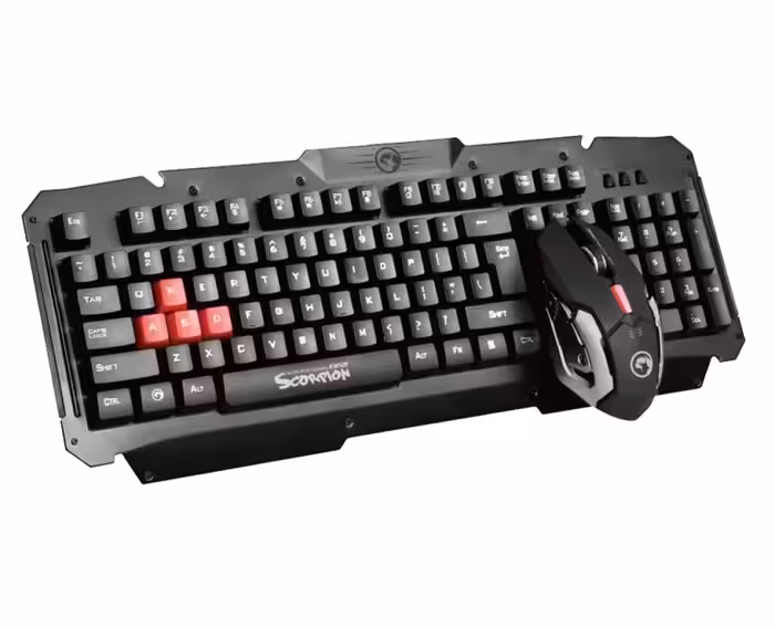 کیبورد و ماوس بیسیم ماروو اسکورپیون مدل KW509