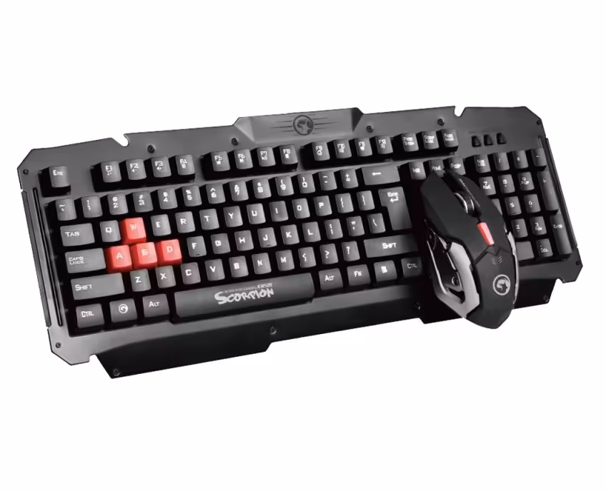 کیبورد و ماوس بیسیم ماروو اسکورپیون مدل KW509