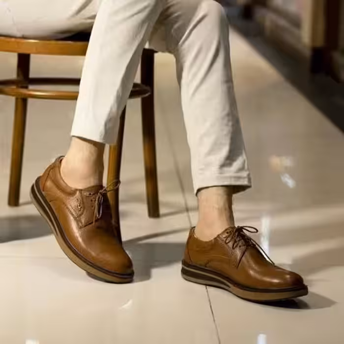 مدل پاناما  برند فرزین تمام چرم طبیعی گاوی تبریز