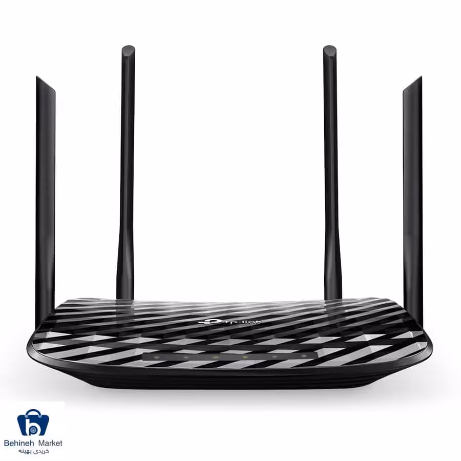روتر بي سيم گیگابیت و دوباند AC1200 تی پی لينک مدل Archer C6