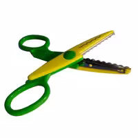 قیچی دالبر کاغذ رنگ زرد