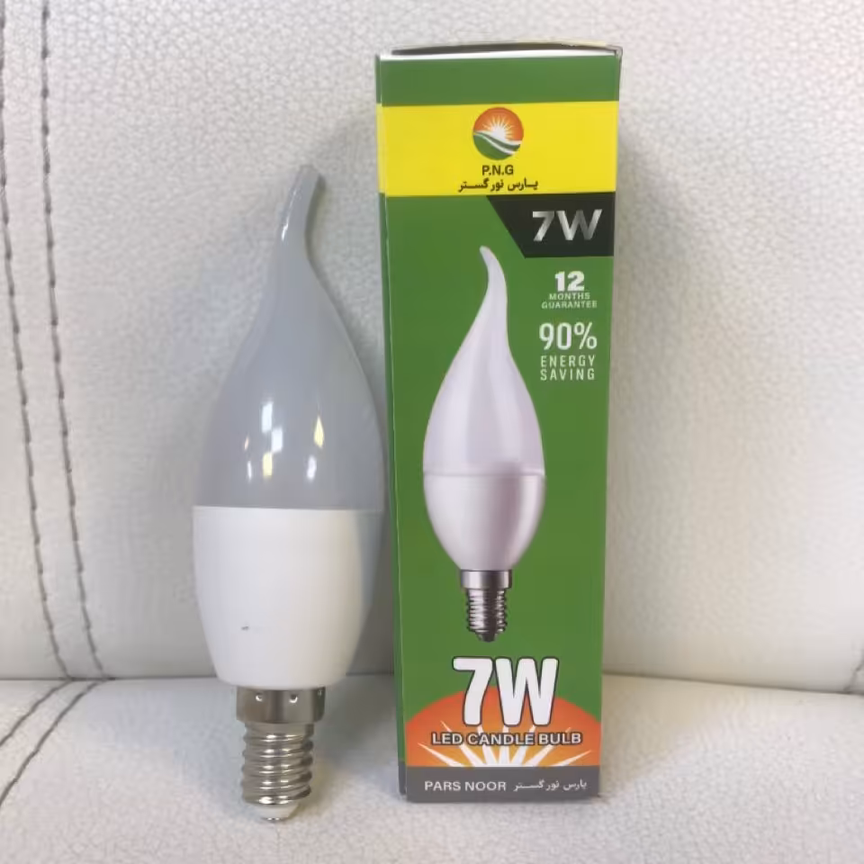 لامپ 7 وات اشکی پارس نور گستر