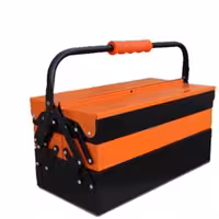 جعبه ابزار فلزی 40 سانتی متر  3 طبقه تانوس403