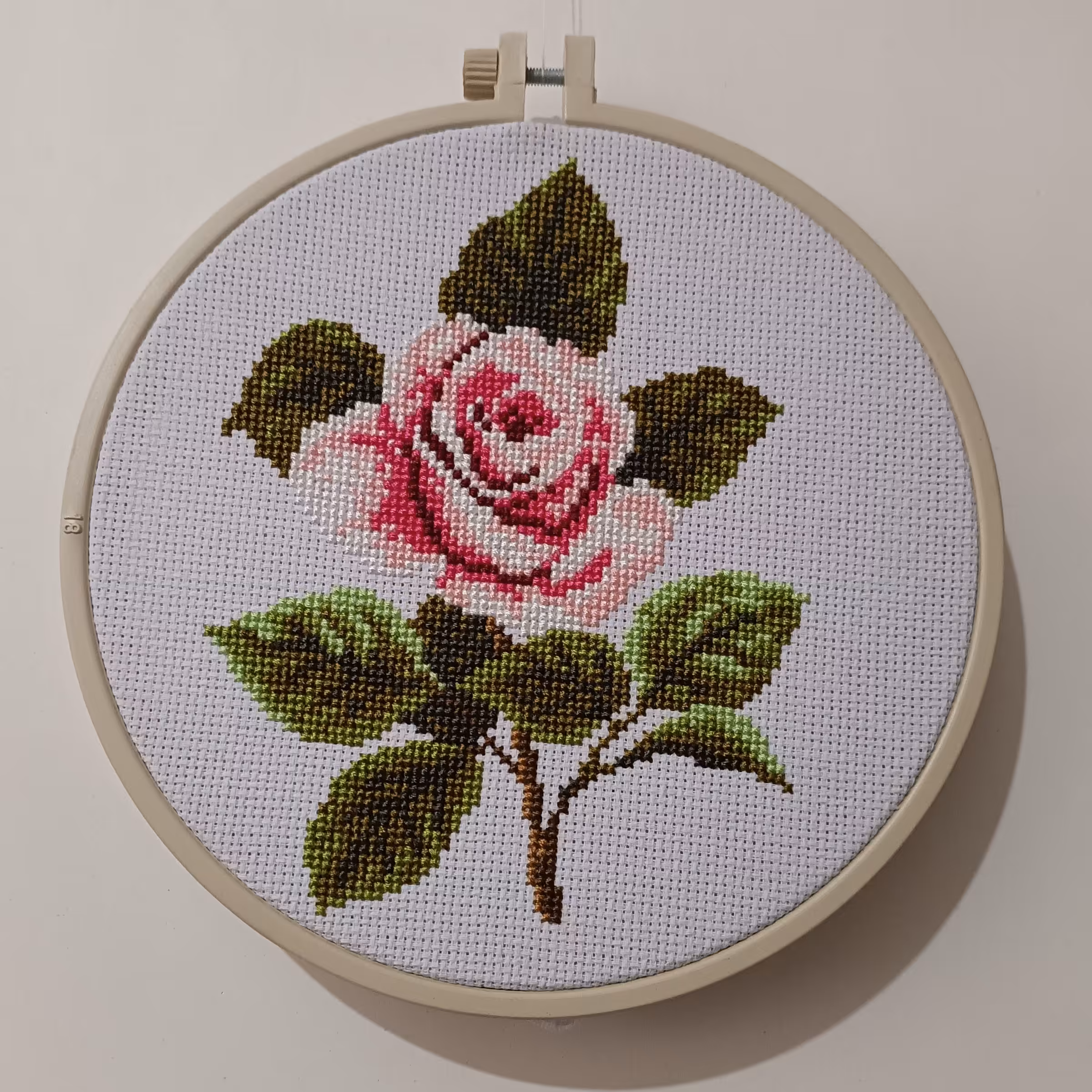 تابلوی شماره دوزی طرح گل