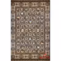 فرش ماشینی شاهکار صفویه 5152 قهوه ای