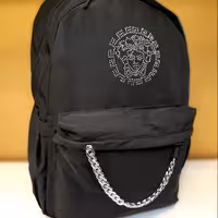 کوله پشتی مشکی نگین دار