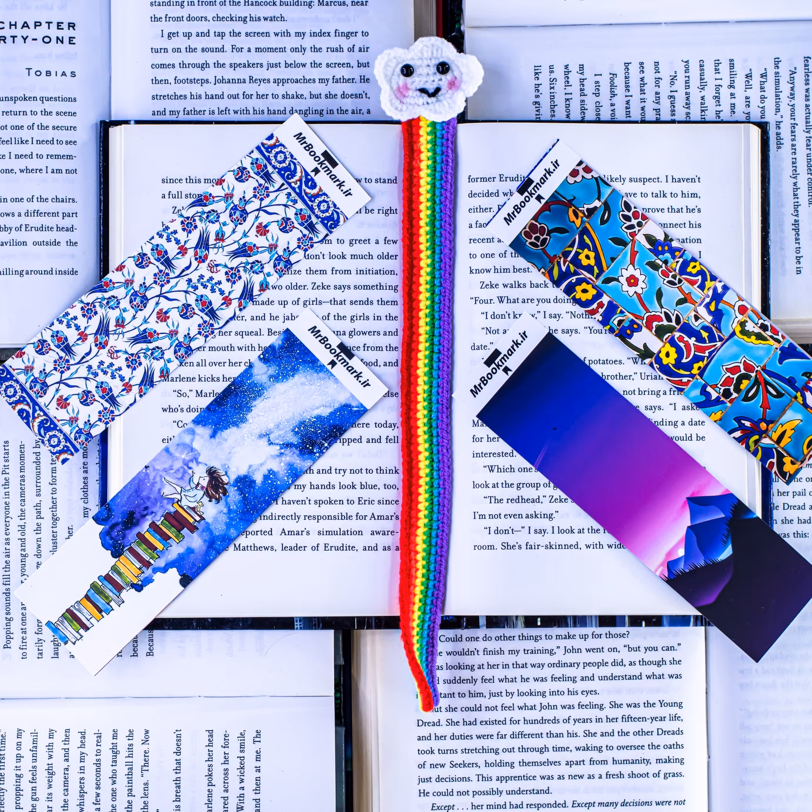  بوکمارک و نشانگر کتاب دارای تخفیف (پک اقتصادی عددی بوکمارک  کد 05)