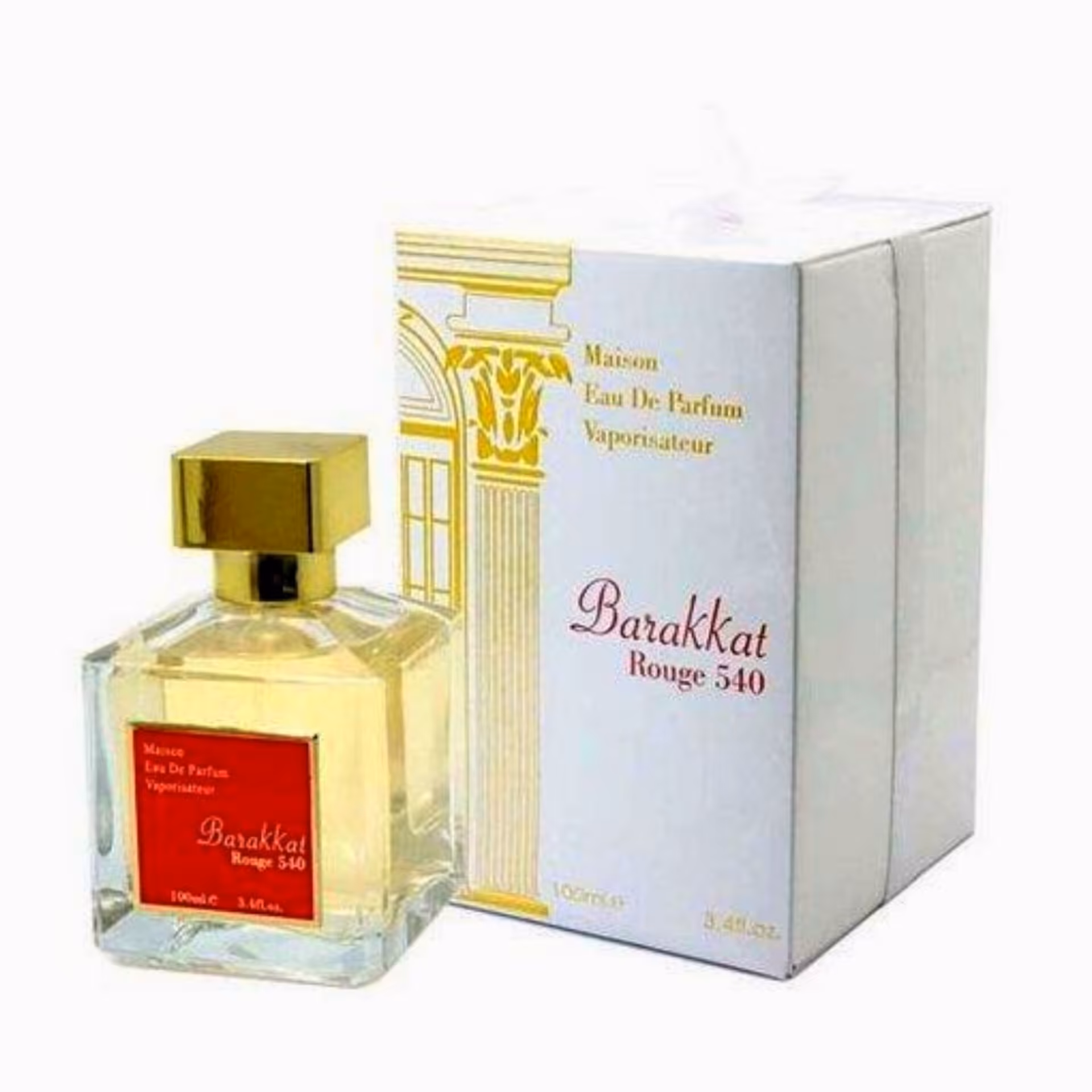 ادکلن زنانه باکارات رژ زرد 100 میل شرکتی با کیفیت عالی