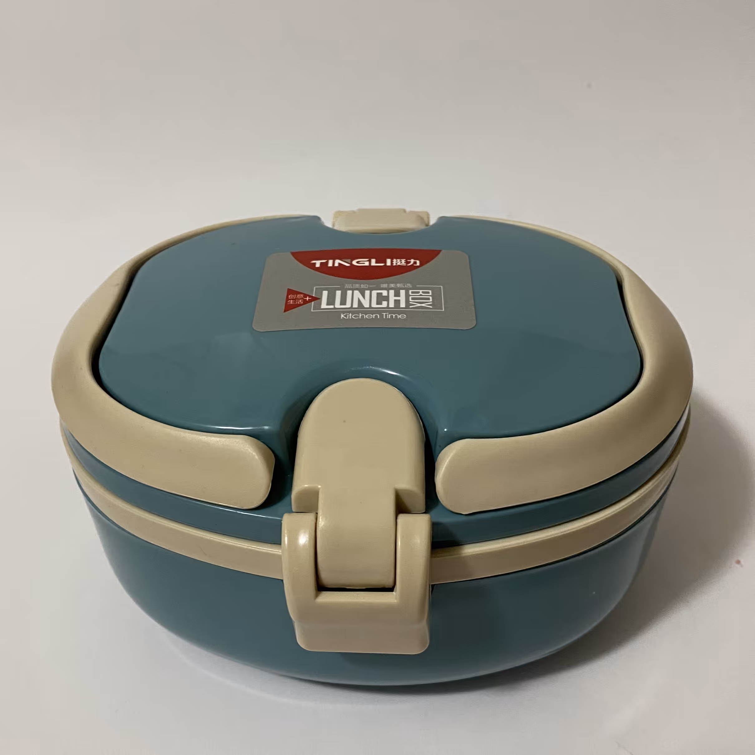 ظرف غذا مدل دو طبقه کد 8280 رنگ آبی،لانچ باکس