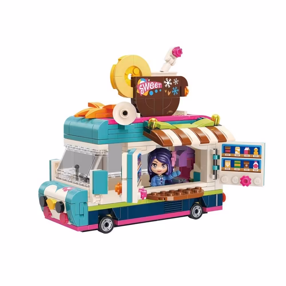 لگو دخترانه مدل کافه ون کد 2024