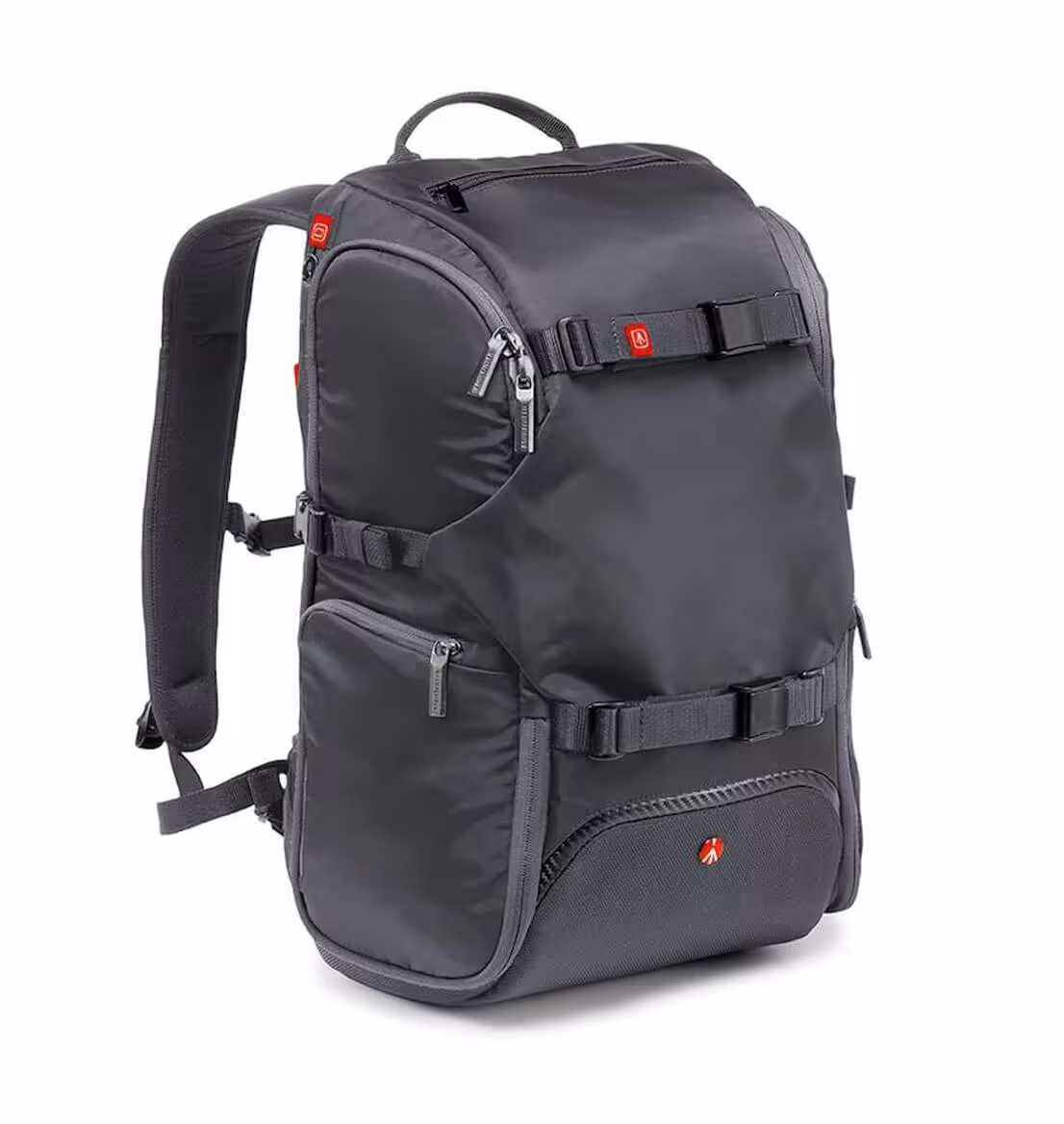 کیف دوربین کوله پشتی مانفرتو مدل MB MA-TRV-GY