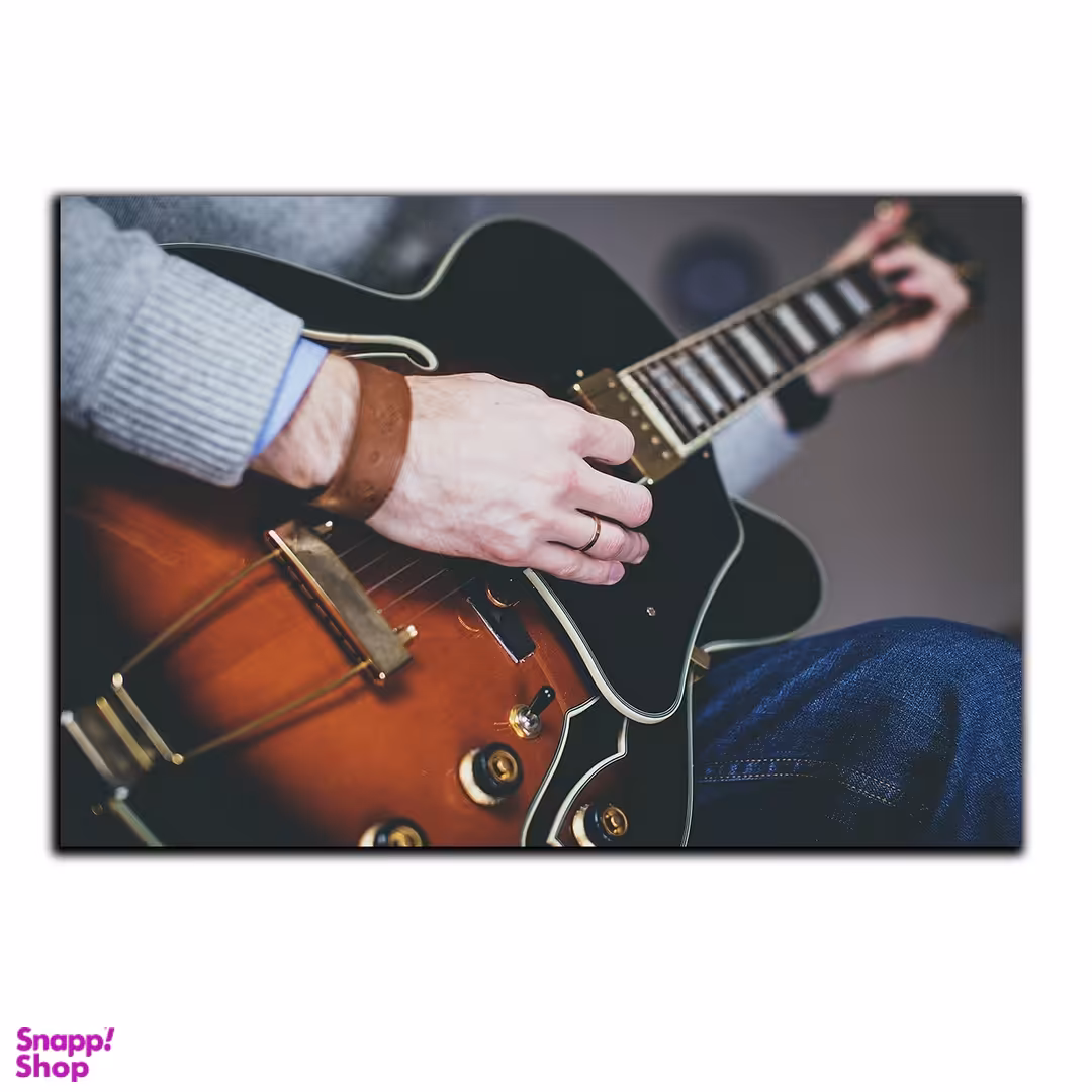 تابلو شاسی بکلیت طرح ساز موسیقی گیتار الکتریک مدل SH-5806