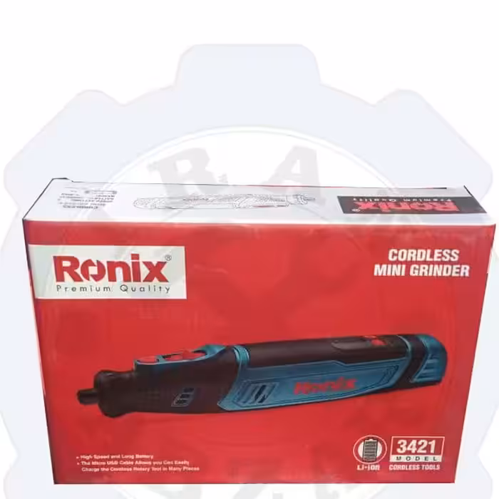 فرز مینیاتوری شارژی 3421 رونیکس  8 ولتی

