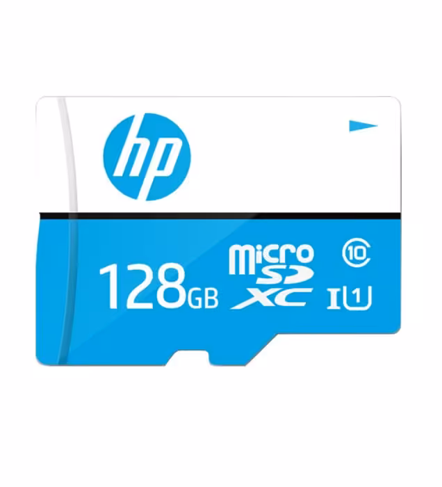 کارت حافظه 128 گیگابایت اچ پی microSDHC کلاس 10 با سرعت 100 مگابایت در ثانیه