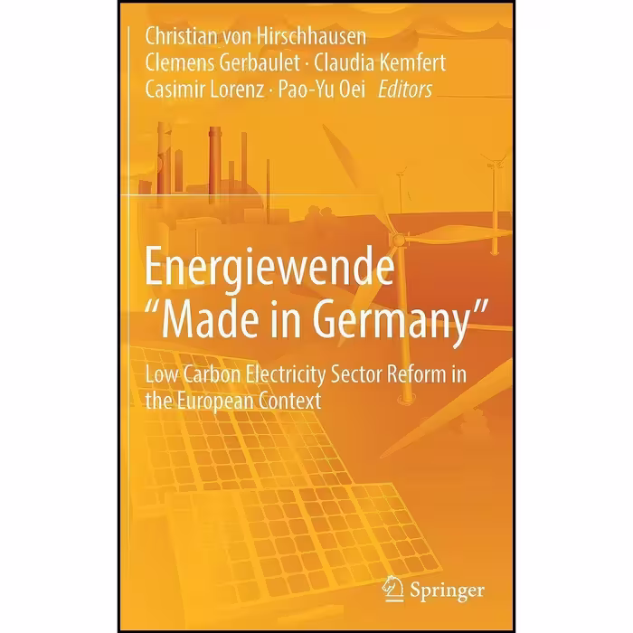 کتاب زبان اصلی Energiewende Made in Germany اثر جمعی از نویسندگان