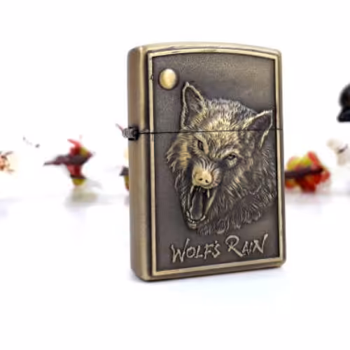 فندک بنزینی طرح wolfs rain