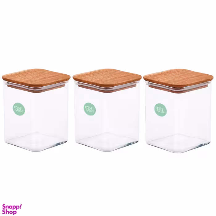 بانکه میس گلس مدل هرا کد 523-8 مجموعه 3 عددی